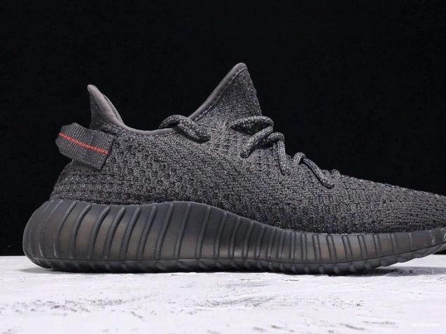 V2 Static 350 Black FU9007 Boost Adidas - (Reflective) Yeezy 0724